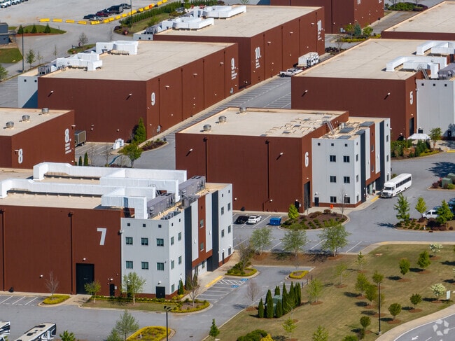 Tyler Perry Studios is a short drive from Fairburn Mays.