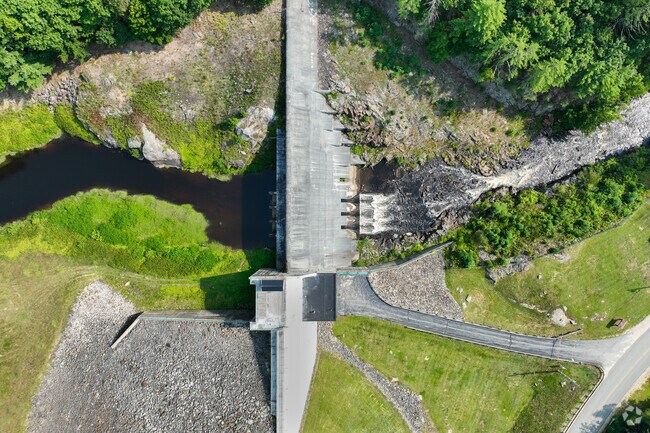 The Blackwater Dam is the heart of the town of Webster.