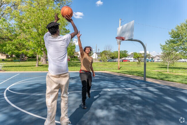 Kingsport residents love the baskeball courts at Borden Park.