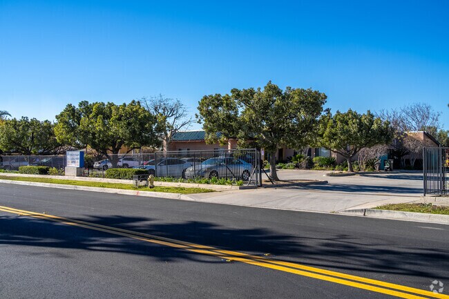 Step into the Montessori Child Development Center through its inviting entrance.
