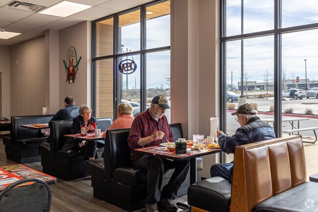 Stop by Day's Grill & Smokehouse for some BBQ or all-day breakfast.