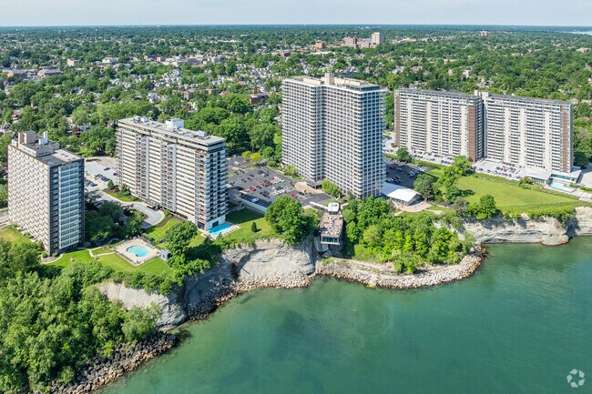 Lakewood's Gold Coast is home to several high-rise condominiums and apartments.