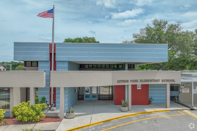 Citrus Park Elementary provides a range of educational opportunities for nearby students.