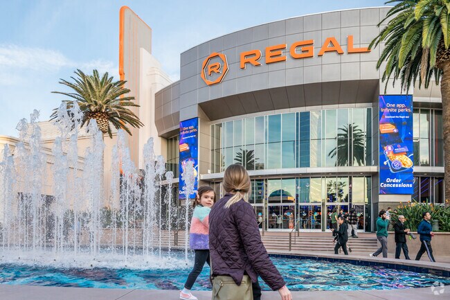 Irvine Spectrum can catch the latest film at the Regal movie theater.
