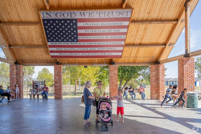 Families enjoy a variety of fun activities during the three-day International Festival.