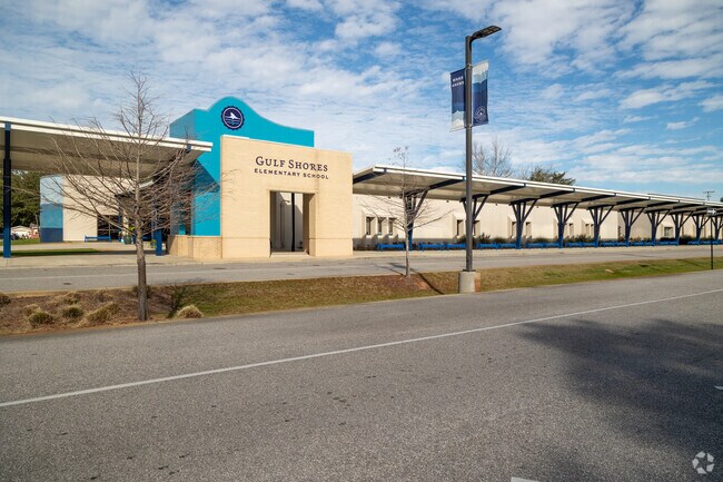 Gulf Shores Elementary School is an A- rated school.
