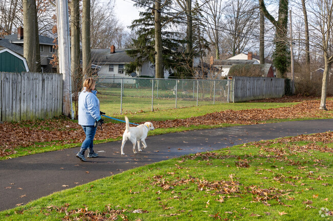 East Park with plenty of walking paths.