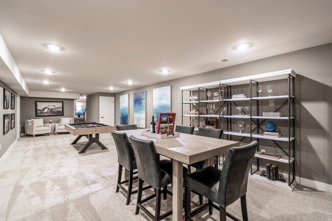 Need more space for hosting or relaxing? A finished basement is the perfect expansive area! Plan your visit to explore our basement finish options, including basement bedrooms!