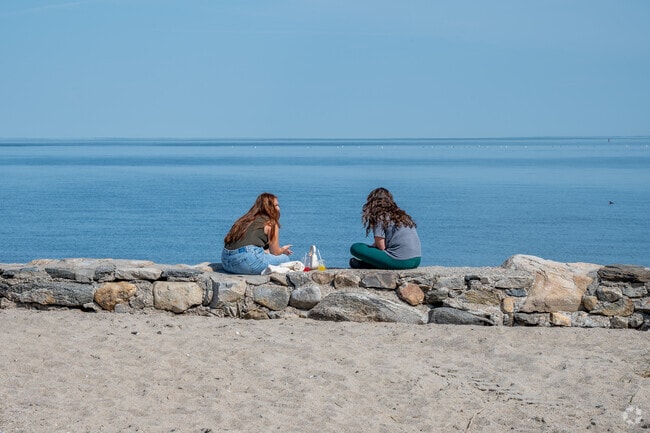 Locals love the views of the Long Island Sound at Greenwich Point Park in Old Greenwich.