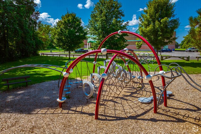 Kids love the playground at McChesney Park in Northside.