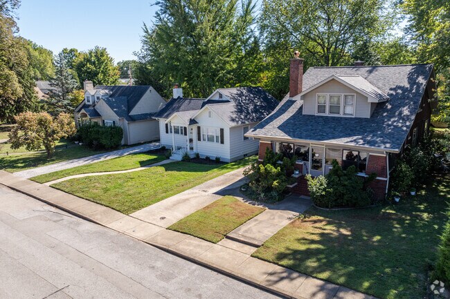 It's not uncommon to see residents here out walking the family dog.