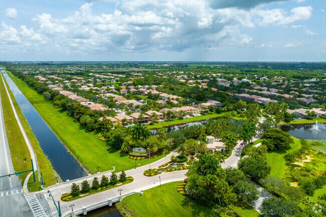 West Delray is divided between many subdivisions like Santuria Isles.