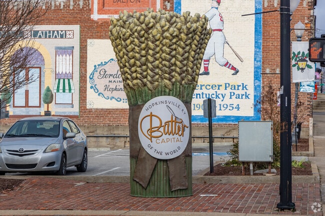Hopkinsville is known as the Batter capital of the world.