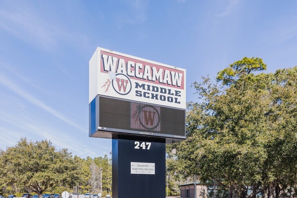 Waccamaw Middle School in Pawleys Island is part of the Georgetown County School District.