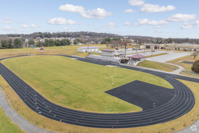 You can enjoy a football game at Deerfield High School.