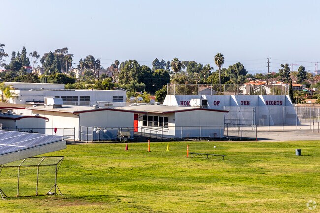 The Castle Park Middle School in Chula Vista.