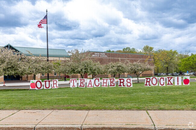 School pride is strong at Windsor's Sage Park Middle School.