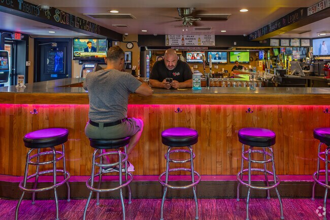 The West Park Historical District is home to Violpes Sports bar, a local's spot to watch a game.
