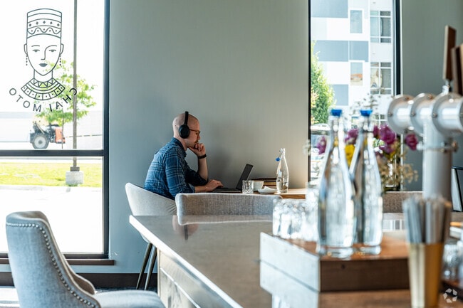 Enjoy a cozy atmosphere and delightful beverages at Chai Motto in Brandt Crossing, Fargo.