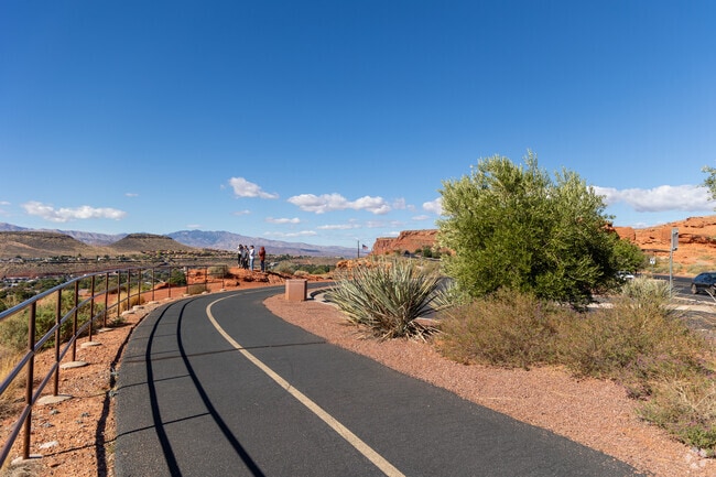 St. George is full of bike trails for bikers and hikers alike.