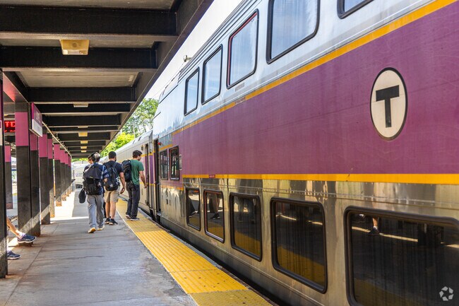 Catch the MBTA Commuter Rail at the nearby Lowell Station with service into Boston.