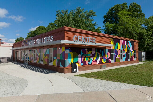 There is a wellness center located on The Academy of World Languages Elementary School campus.