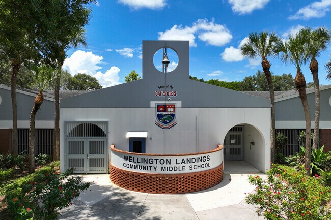 Wellington Landings Community Middle School is the largest public school in the area.