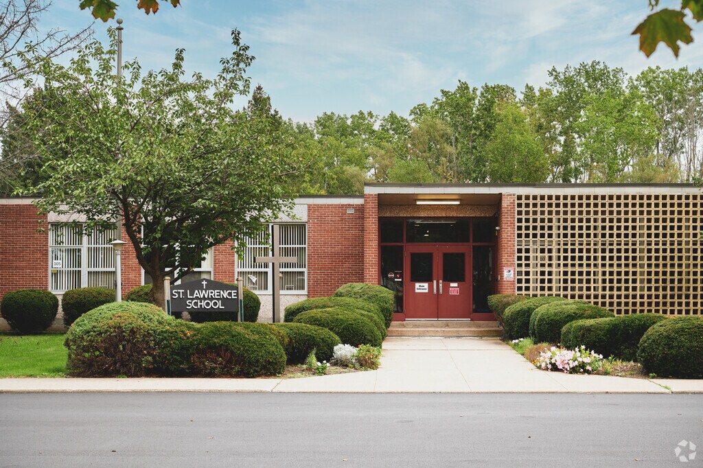 St. Lawrence School entrance.