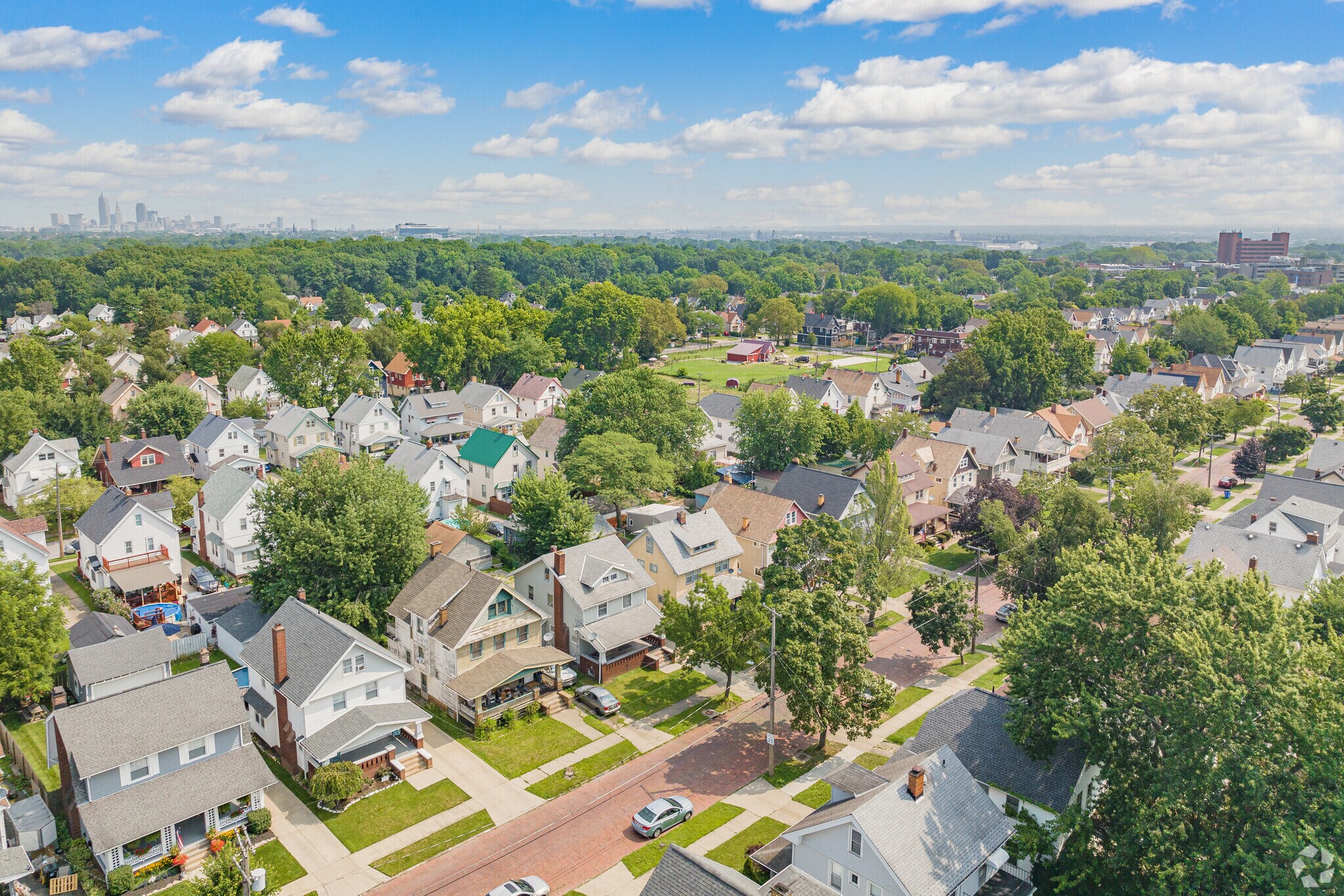 Old Brooklyn is only a short drive away from downtown Cleveland.