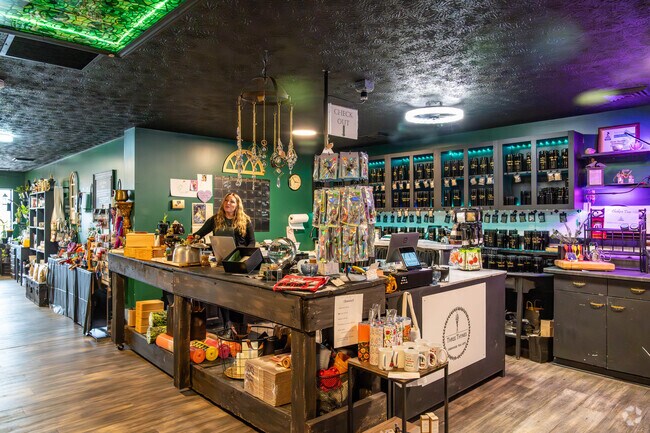 Enjoy unique gifts and teas at Three Thymes Greenhouse Teas and Gifts in Ellet.