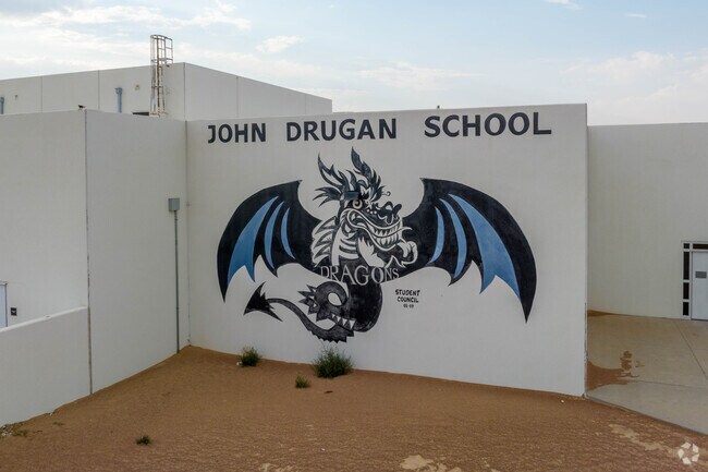 Igniting students' potential with the Dragon spirit at John Drugan School in El Paso.