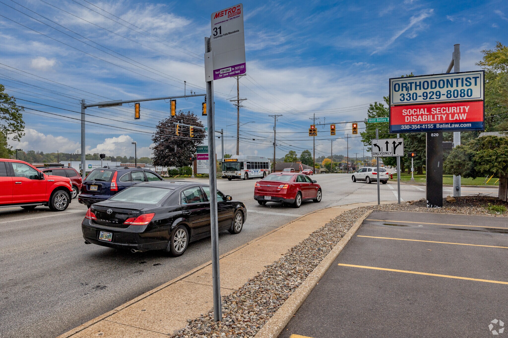 RTA Transit is very active in Cuyahgoa Falls.