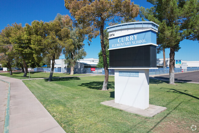 Curry Elementary School is part of the Tempe Elementary School District.
