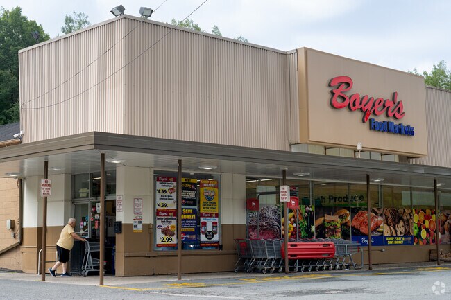 Boyer’s Food Markets in nearby Lansford is a go-to for groceries and essentials.