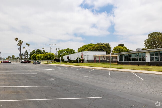 Morningside High School in Inglewood, CA offers a lot of parking for students and teachers.