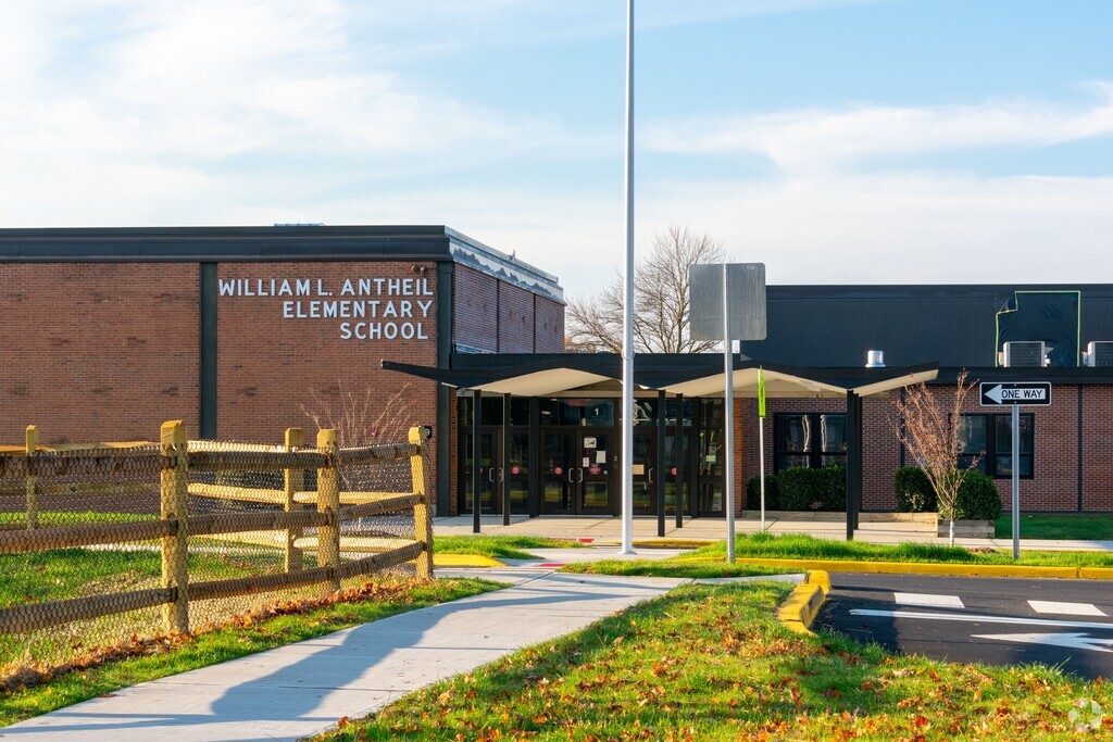 William L. Antheil Elementary School serves students in the Ewingville community.