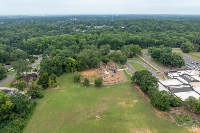 Verner Elementary School has plenty of room for kids to run and play.