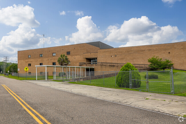 The car pickup area at Socastee High School in Socastee.