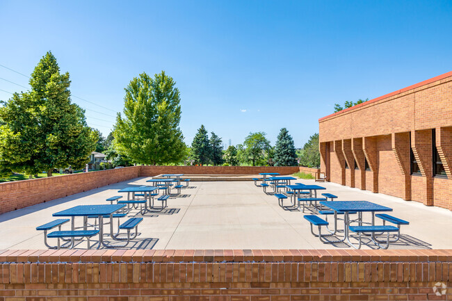 The student population of Vanderhoof Elementary School is 361.
