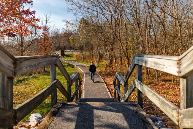 Libertytown Park is a great place for a breezy, fall walk.