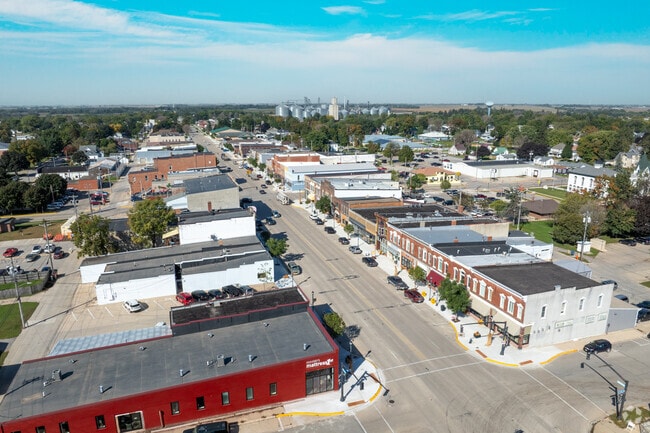 Downtown is a popular spot in Osage.