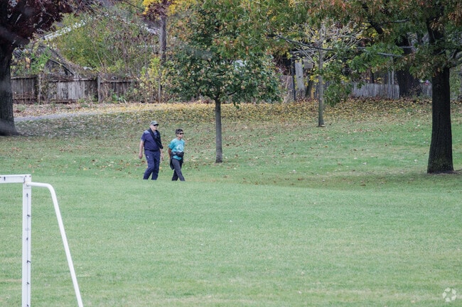 Marlborough Park is a great place for a stroll.