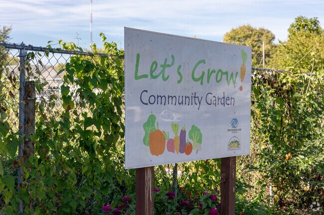 Miami Chapel offers a community garden for their residents to tend to.
