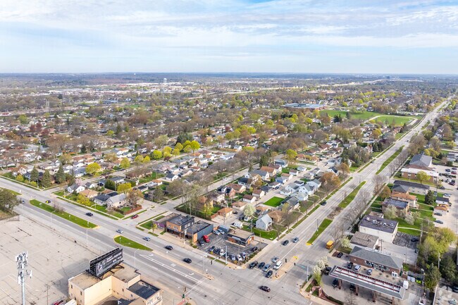 The Pleasant Valley neighborhood is largely all residential homes.