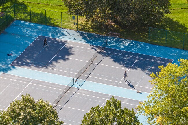 Geneva Park District is home to tennis courts and offers classes as well.