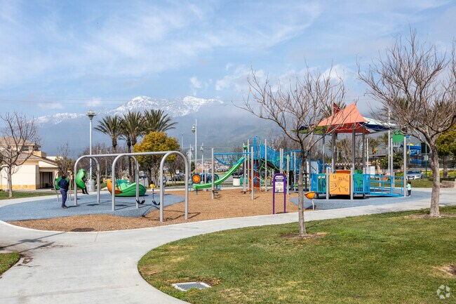 The nice playground at Fontana Park in Citrus Heights.