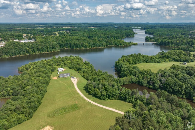 Frazier Marsh boasts wide open spaces surrounded by mature trees.