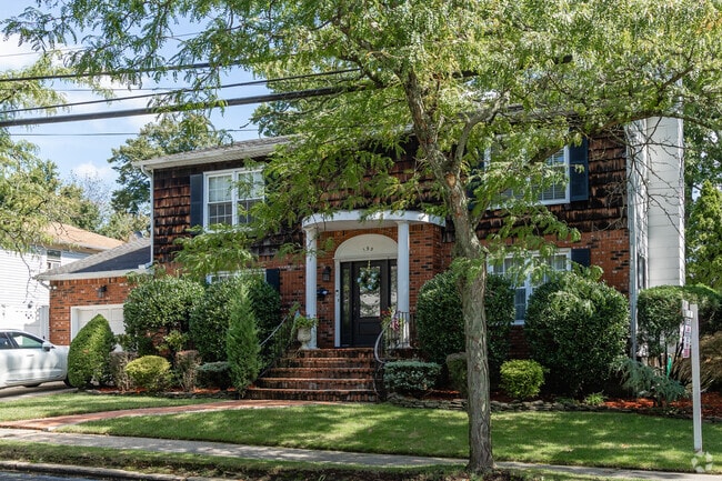 Manicured lawns are the norm in Pleasant Plains.