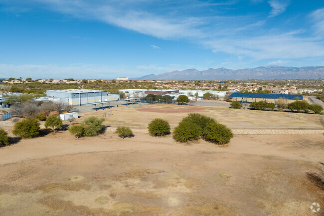 Students enjoy a large field at Rincon Vista Middle School.