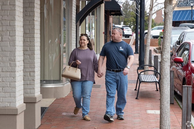 Downtown Greer is lined with shops and eateries for all walks of life.
